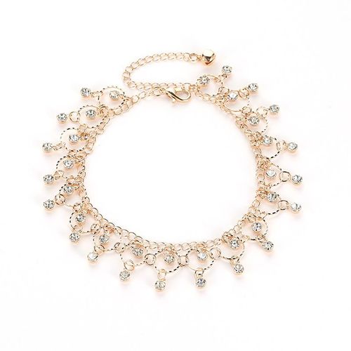 Bracelet De Cheville À Breloques Boho Pour Femmes, Ensemble De Style Mixte, Pendentif Coquillage En Cuivre, Bijoux De Jambe Et De Pied, Accessoires