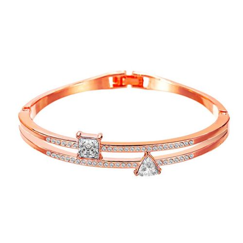 Bracelets En Biscuits Rose Pour Femme, Bracelets En Argent, Bracelets Vintage, Bijoux De Luxe, Mode Originale