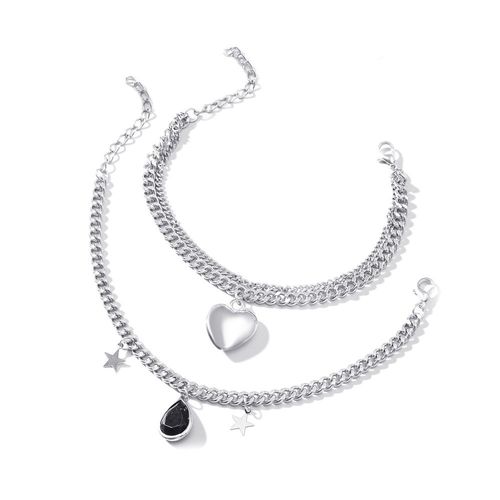 Bracelet De Cheville À Breloques Boho Pour Femmes, Ensemble De Style Mixte, Pendentif Coquillage En Cuivre, Bijoux De Jambe Et De Pied, Accessoires