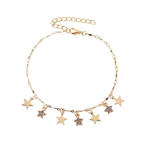 Bracelet De Cheville À Breloques Boho Pour Femmes, Ensemble De Style Mixte, Pendentif Coquillage En Cuivre, Bijoux De Jambe Et De Pied, Accessoires