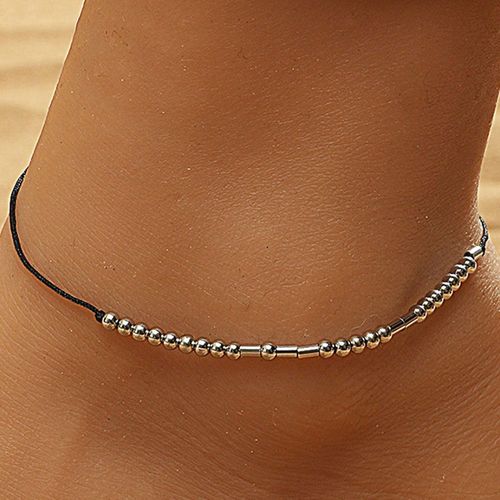 Bracelet De Cheville À Breloques Boho Pour Femmes, Ensemble De Style Mixte, Pendentif Coquillage En Cuivre, Bijoux De Jambe Et De Pied, Accessoires