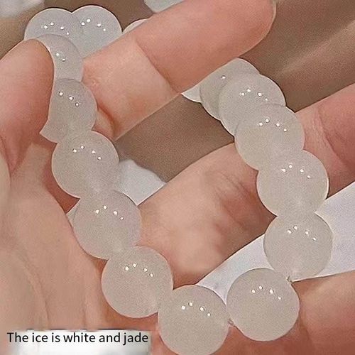 Bodhi-Bracelet Perlé En Résine Colorée Pour Femme, Breloque En Pierre Naturelle, Bijou De Yoga, Bénédictions, Méditation