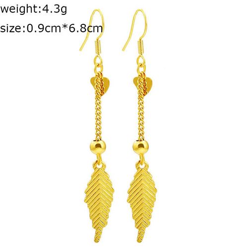 Vamoosy-Boucles D'oreilles Pendantes À Pampilles Vintage Pour Femmes, Bijoux De Mariage, Métal De Dubaï, Cadeau De Piercing, Déclaration