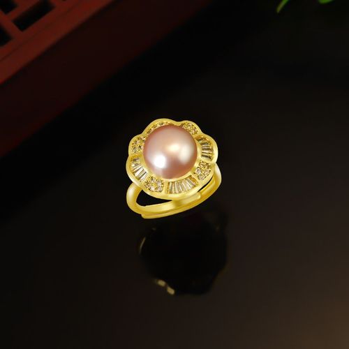 Bagues De Mariage En Argent Exquis Pour Femmes, Bijoux En Cristal De Perle En Métal Vintage, Couple Boho