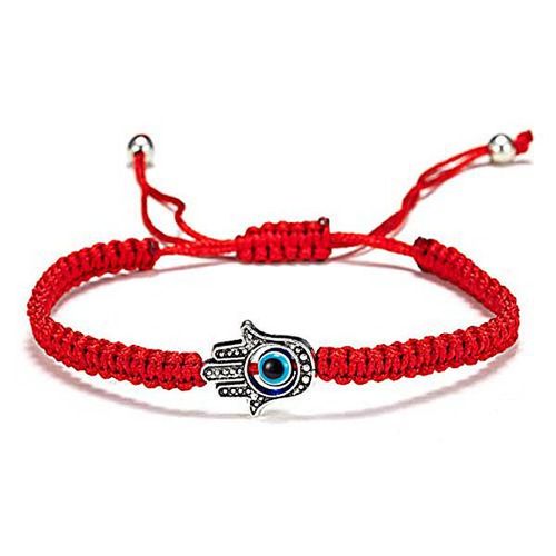 Bracelet Vintage Bleu Mauvais ¿Il, Main De Fatima, Yeux De Turquie, Perles En Résine Pour Femmes, Bracelets Élastiques Pour Hommes