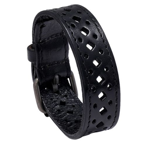 Bracelets Gothiques En Cuir Pour Hommes Et Femmes, Ceinture Large, Bijoux De Poignet D'amitié Pour Couple, Boucle Vintage Punk