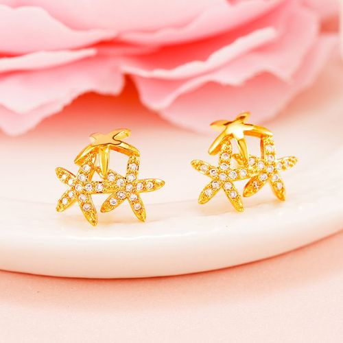 Boucles D'oreilles Piercing Indien En Clip Et Strass, Bijoux Ronds, Papillon, Étoile, Pour Femme Et Fille