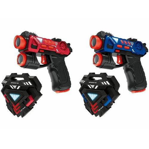 2 Pistolets Laser Et 2 Cibles Infrarouges