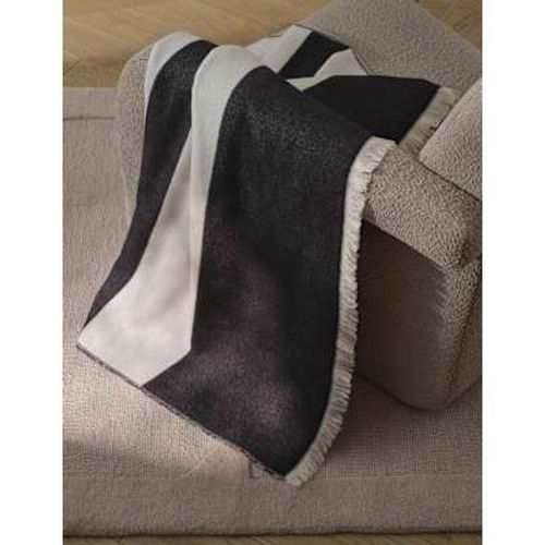 Plaid À Motif Frappant - Noir