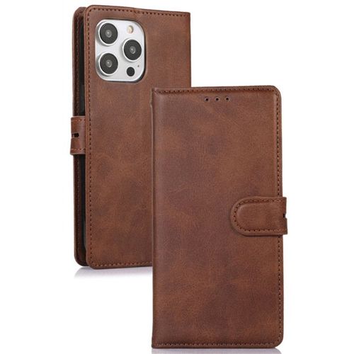 Housse Pour Iphone 15 Plus Simili Cuir Mat