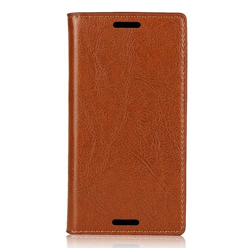 Flip Cover Pour Sony Xperia X Compact Cuir Véritable