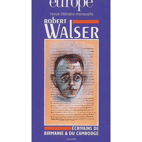 Europe N° 889 Mai 2003 : Robert Walser