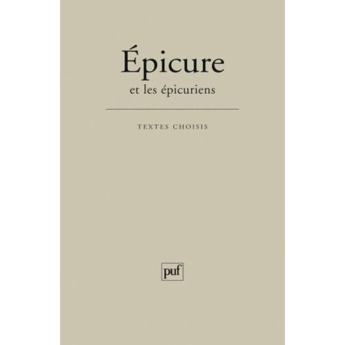 Epicure Et Épicuriens