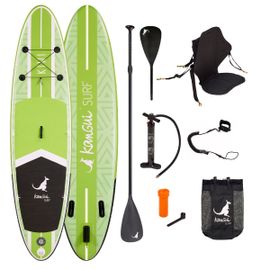 Kangui - Stand Up Paddle Gonflable Sup Avec Siege Kayak, 320cm - Kiwi