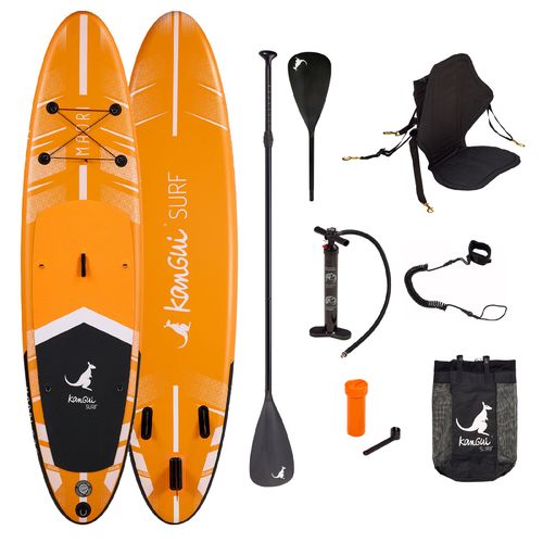 Kangui - Stand Up Paddle Gonflable Sup Avec Siege Kayak, 335cm - Maori