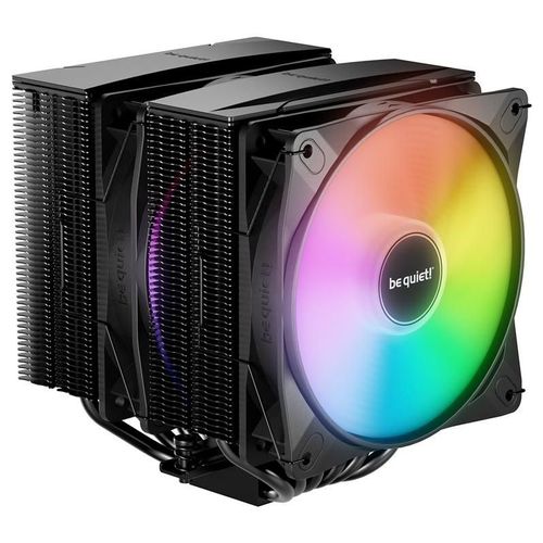be quiet! PURE ROCK PRO 3 LX - Refroidisseur de processeur - (pour : LGA1150, LGA1151, LGA1155, LGA1200, LGA1700, LGA1851, AM4, AM5) - copper with nickel plated base - 120 mm - noir