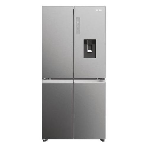 Réfrigérateur-congélateur Haier Cube 83 Series 5 HCW58F18EWMP - congélateur inférieur à porte française avec distributeur d'eau - WiFi - largeur : 83 cm - profondeur : 69.7 cm - hauteur : 177.5 cm - 507 litres - classe E - acier inoxydable platine ...