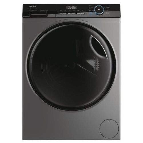 Machine à laver hublot séchante Haier I-Pro Series 3 HWD80-B14939S8 - largeur : 60 cm - profondeur : 64 cm - hauteur : 85 cm - 8 kg - 1400 tours/min - argent