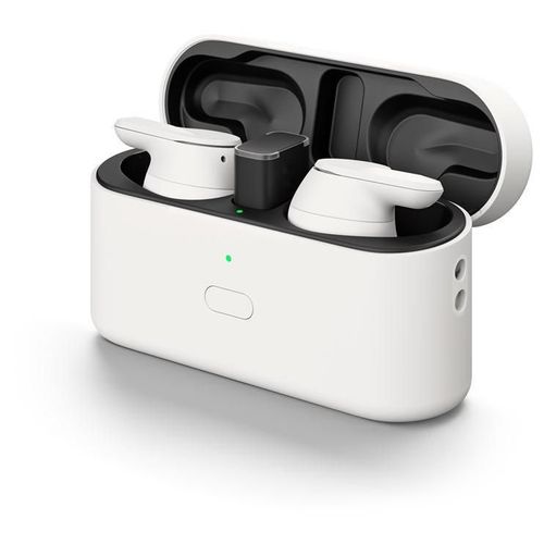 EPOS ADAPT E1 - Écouteurs sans fil avec micro - intra-auriculaire - Bluetooth - Suppresseur de bruit actif - USB-C - blanc nordique - Certifié pour Microsoft Teams, certifié Zoom, Certifié Google...