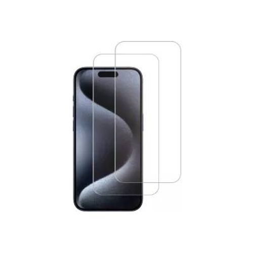 Lot 2 Verre Trempé Pour Iphone 16, Protection Écran
