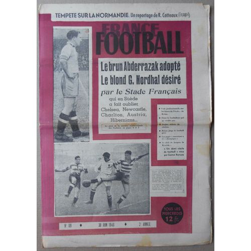 France Football N° 119 De 1948