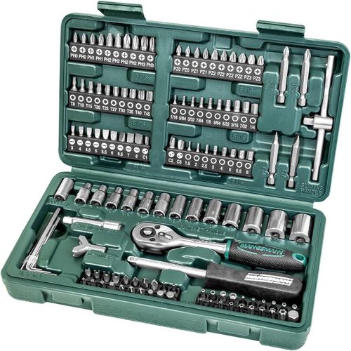 Brüder Mannesmann One Size Coffret de douilles et embouts (130 pièces)