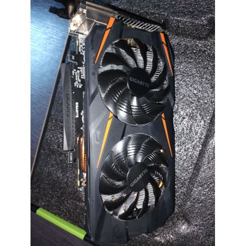 Gigabyte GeForce GTX 1060 WINDFORCE OC 6G - Carte graphique - GF GTX 1060 - 6 Go GDDR5 - PCIe 3.0 x16 - 2 x DVI, HDMI, DisplayPort