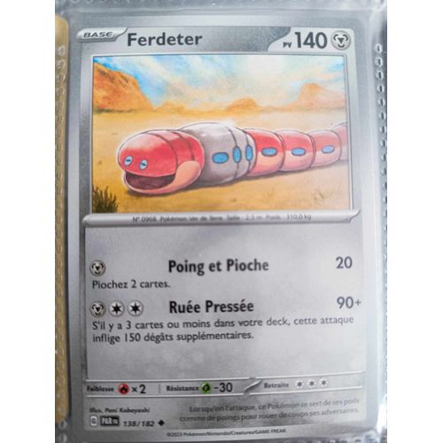 Peu Commune - Pokemon - Faille Paradoxe - Ferdeter 138/182