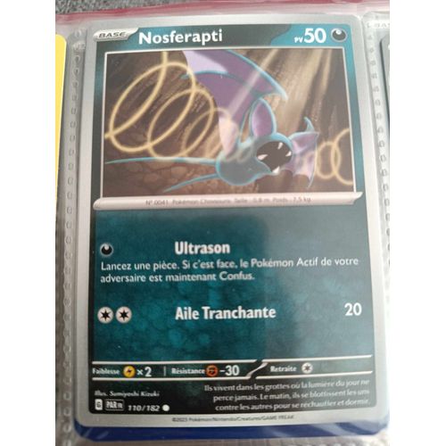 Commune - Pokemon - Faille Paradoxe - Nosferapti 110/182