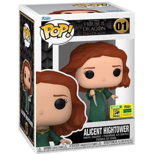 Figurine Funko Pop - House Of The Dragon N°01 - Alicent Hightower - Funko 2022 Summer Convention Limited Edition