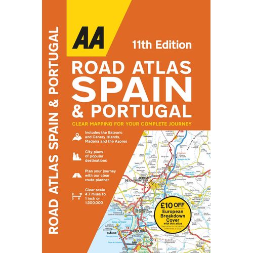 Aa Road Atlas Spain & Portugal