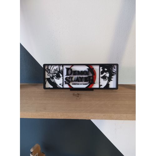 plaque décorative manga / demon slayer