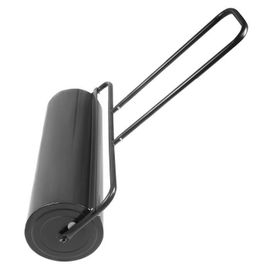 COSTWAY Rouleau à Gazon Jardin Largeur 60cm en Acier Volume 48L Ø 32 cm Poignée Ergonomique en Forme de U 60L x 32l x 114H cm Noir