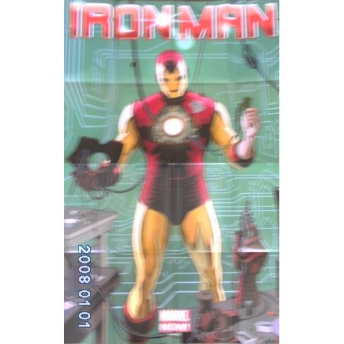 Poster Iron Man Marvel Promo 61 Cm X 91 Cm État Neuf.