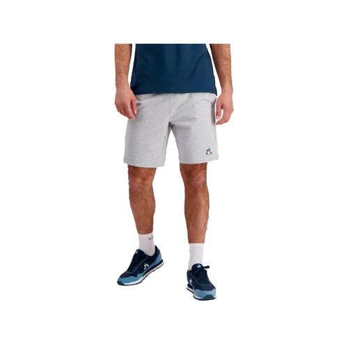 Short Le Coq Sportif Tricolore Homme Gris
