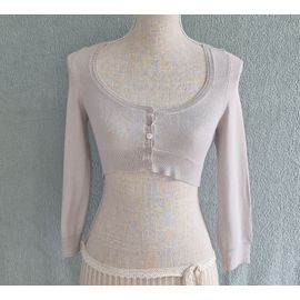 Boléro Beige Bershka Taille S