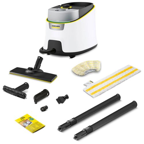 Nettoyeur vapeur Karcher SC 4 Deluxe - Pression 3.5 bar- Débit vapeur 40 g/min- Réservoir amovible- Kit sols