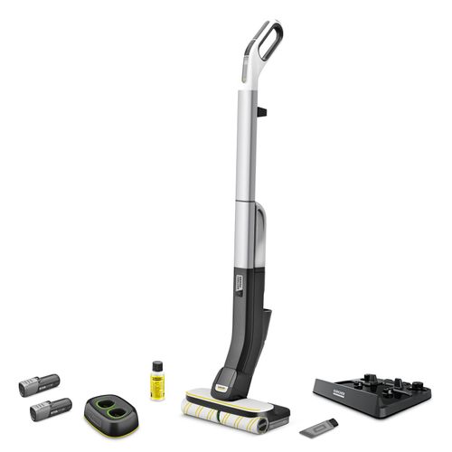 Nettoyeur de sols Karcher FC 4-4 (avec batteries + chargeur) - Autonomie 30 min- Batterie 4.0 Ah