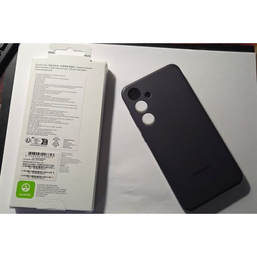 Samsung Original Coque En Silicone Galaxy S24 Plus Noir