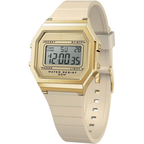 Ice Watch Montre Ice Digit Retro - Almond Skin Gris Femmes 022062 -