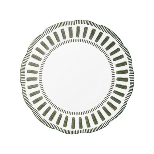 Assiette Creuse Napoli Verte 22 Cm (Lot De 6)