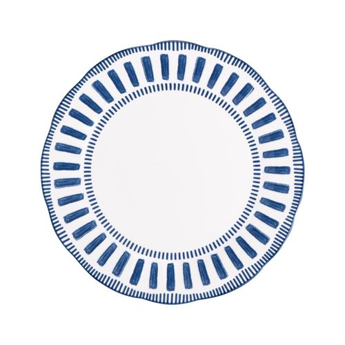Assiette Creuse Napoli Bleue 22 Cm (Lot De 6)