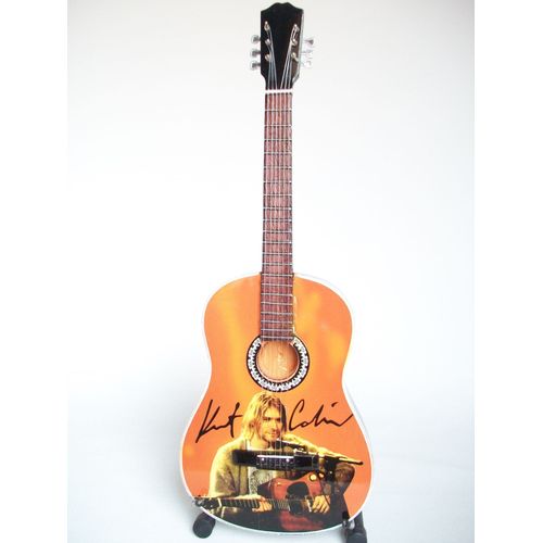 Guitare Miniature De Style Acoustique Kurt Cobain Signature