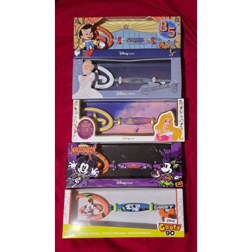Lot De 5 Clés Disney