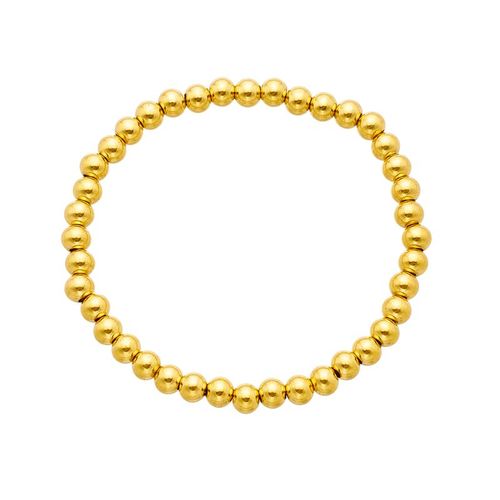 Xiyanike-Bracelet Sion L En Acier Inoxydable Doré Pour Femme, Perle Simple, Accessoires Exquis, Bijoux À Breloques, Cadeau, Nouveauté