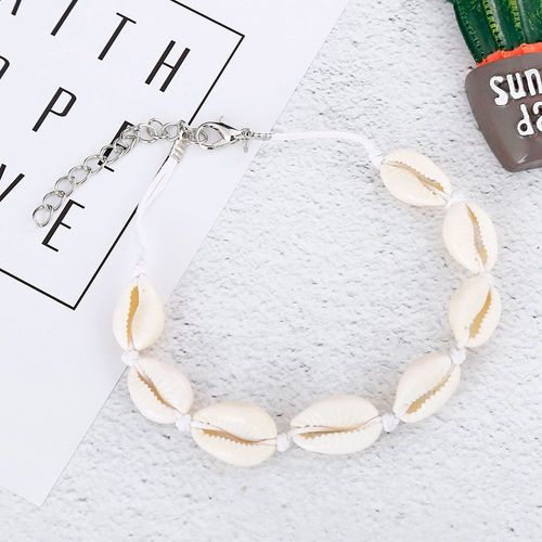 Xiyanike-Bracelet De Cheville En Coquillage Pour Femme, Bijoux De Pied, Été, Plage, Pieds Nus, Rinçage Sur La Sangle De Jambe, Accessoires Bijoux Bohèmes