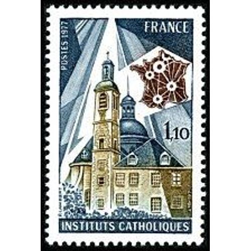 Instituts Catholiques De France Année 1977 N° 1933 Yvert Et Tellier Luxe
