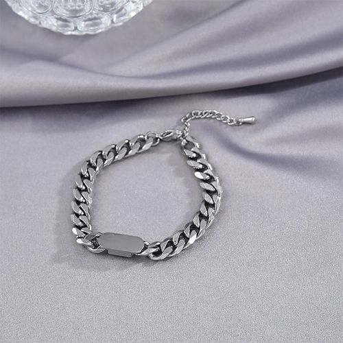 Xiyanike-Ensemble De Bijoux En Acier Inoxydable Pour Femme, Collier Et Bracelet En Émail Noir, Mode Cubaine, Cadeau Tendance, Vente En Gros, Sion L, Nouveau