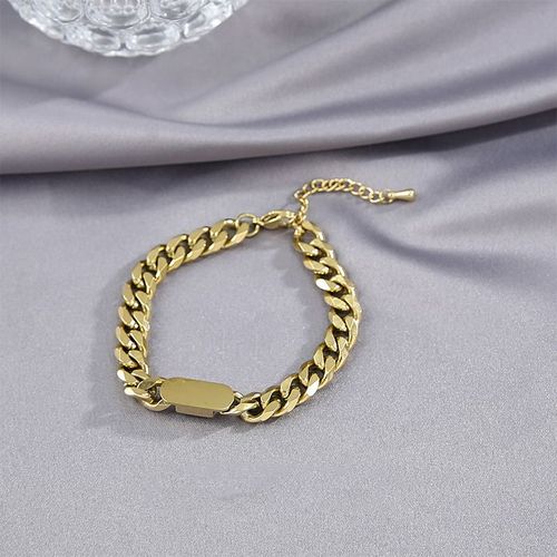 Xiyanike-Ensemble De Bijoux En Acier Inoxydable Pour Femme, Collier Et Bracelet En Émail Noir, Mode Cubaine, Cadeau Tendance, Vente En Gros, Sion L, Nouveau