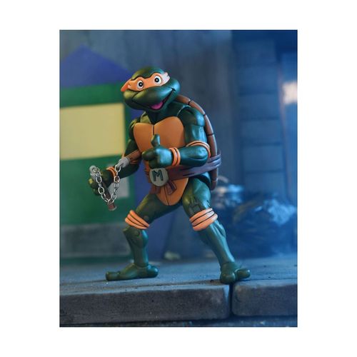 Les Tortues Ninja (Cartoon) - Figurine Ultimate Michelangelo Vhs 18 Cm